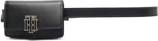 Outline leather belt bag