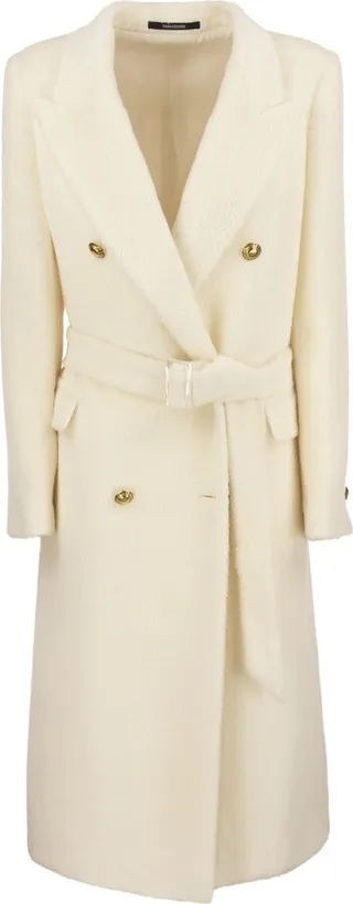 Alpaca And Wool Blend Coat