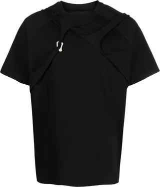 Black Tephra Cotton T-Shirt