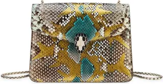 Serpenti Python Crossbody Bag