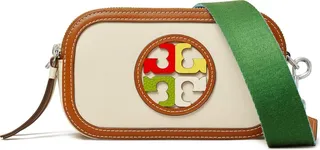 Mini Miller Marquetry Logo Crossbody Bag