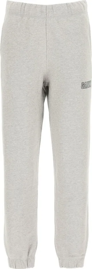Ganni Logo Embroidered Sweatpants
