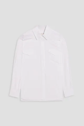 Cotton-poplin shirt