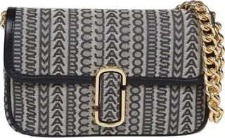 Soft Shoulder Bag In Embroidered Fabric