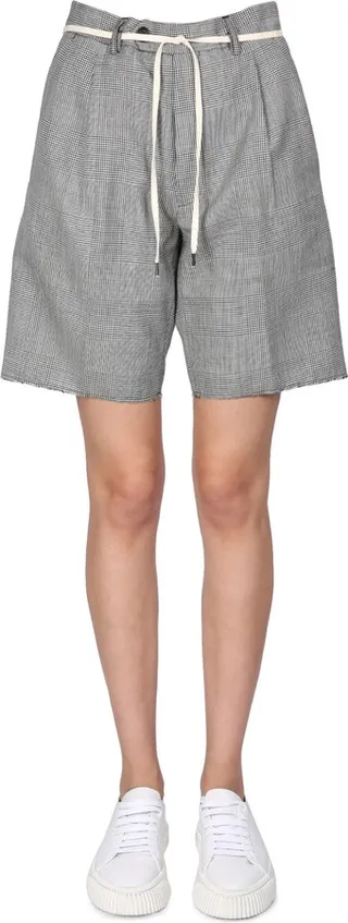 Stretch Flannel Bermuda Shorts