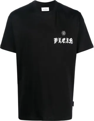 chest logo-print detail T-shirt