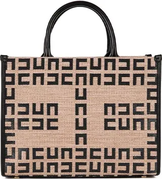 Dove Grey Small Monogram Handbag