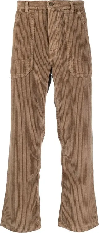 Corduroy Wide-Leg Trousers