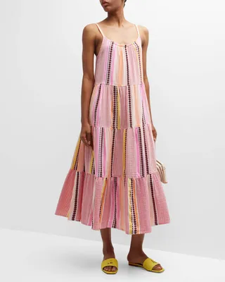 Cirq Cascade Midi Dress