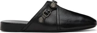 Balenciaga Black Cosy Cagole Slippers