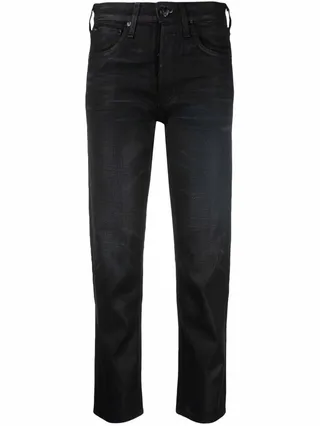 Maya high-waist slim-cut jeans