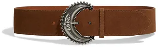 Jourdan suede belt