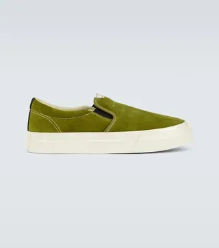 Junya Watanabe MAN x Stepney Workers Club slip-on sneakers