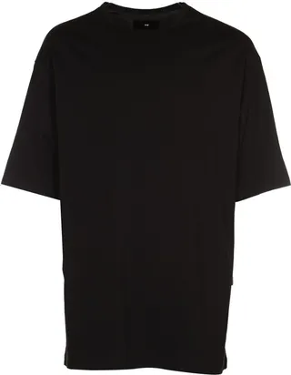 Y-3 Logo Printed Crewneck T-Shirt