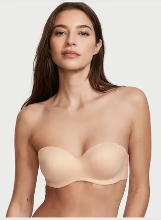 Lightly-Lined Strapless Bra