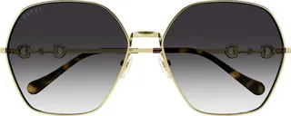 Gucci Eyewear Round Frame Sunglasses