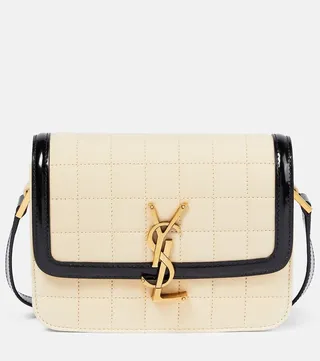 Solferino Small suede shoulder bag