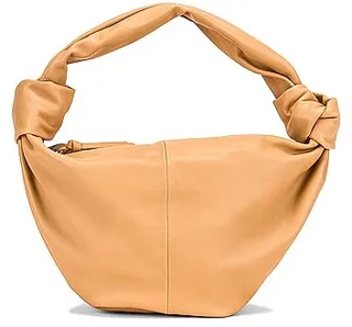 Bottega Veneta Teen Double Knot Shoulder Bag in Neutral