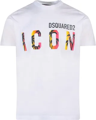 Dsquared2 Logo Printed Crewneck T-Shirt