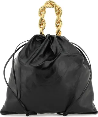Handbag With Chain Handle