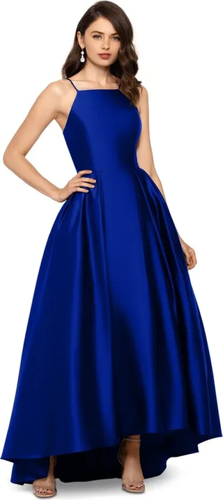 Betsy & Adam Satin Ballgown