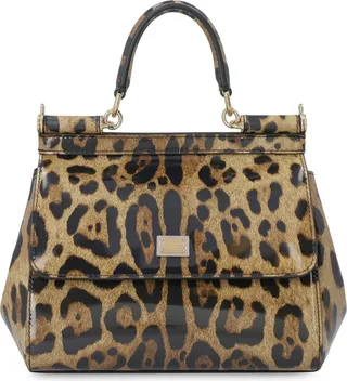 Kim Dolce&gabbana - Sicily Small Leather Handbag