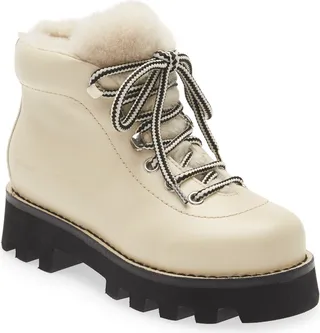 Genuine Shearling Lined Hiker Boot