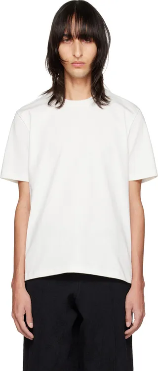 Bottega Veneta White Crewneck T-Shirt