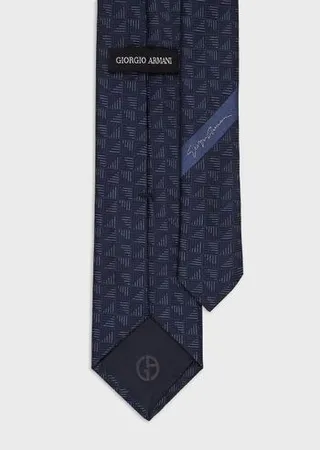 Pure silk jacquard tie