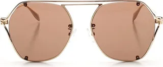 Alexander McQueen Eyewear Aviator Sunglasses