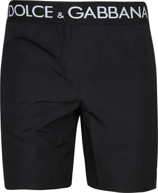 Swimsuit With Black Logo