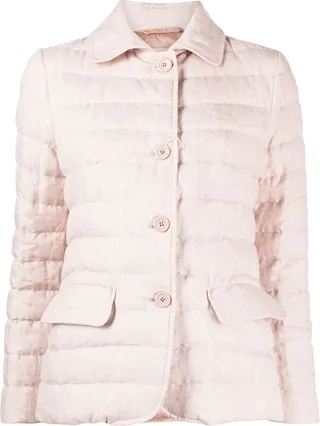 Padded Button-Up Jacket