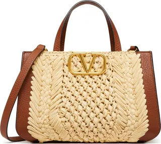 Logo-Plaque Tote Bag