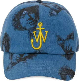 Jw Anderson Rembrandt Logo Baseball Cap