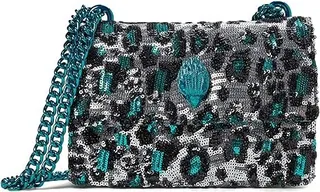 Kurt Geiger London Shoreditch Small Crossbody (Silver Combo) Cross Body Handbags