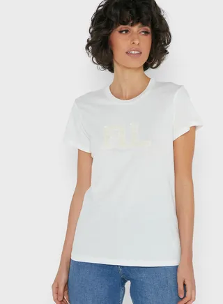 Crew Neck Graphic T-Shirt