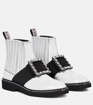 Viv' Rangers brushed leather Chelsea boots