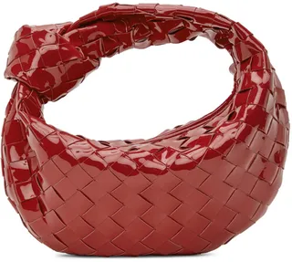 Bottega Veneta Pink Patent Mini Jodie Bag