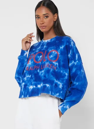 Crew Neck Knitted Sweatshirt