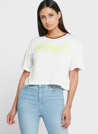 Crew Neck Graphic T-Shirt