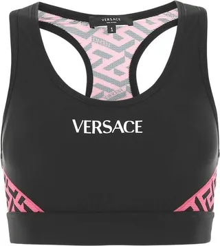 Versace Pattern Printed Sports Bra