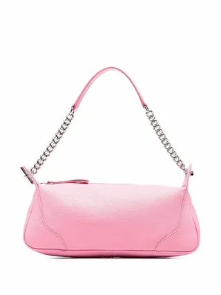 Leather Panelled Tote Bag