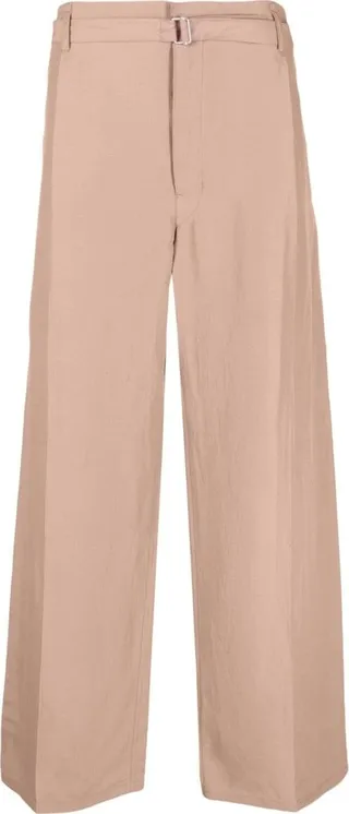 Belted Wide-Leg Trousers