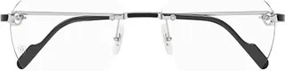 Cartier Rimless Square Glasses