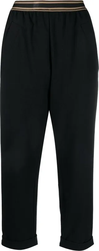 Cropped Knitted Trousers