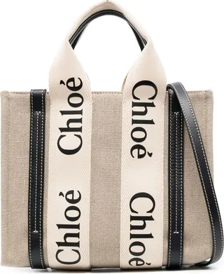 Woody logo-print tote bag