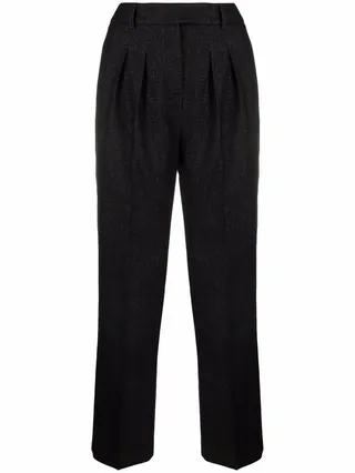 Bouclé Tailored Trousers