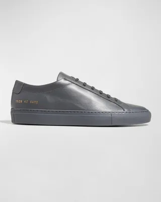Men's Achilles Leather Low-Top Sneakers