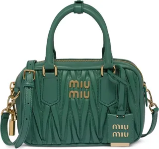 Matelassé Nappa Leather Mini Bag