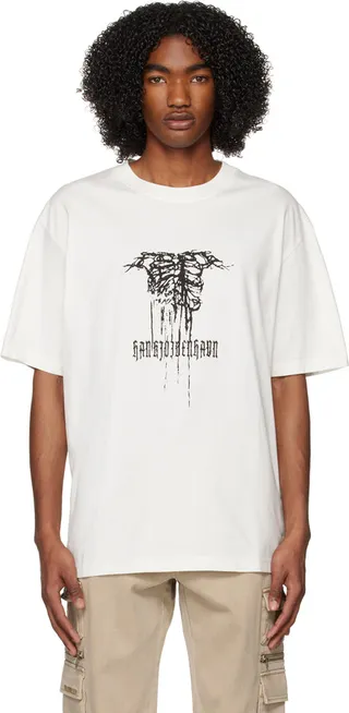 Han Kjobenhavn Off-White Boxy T-Shirt